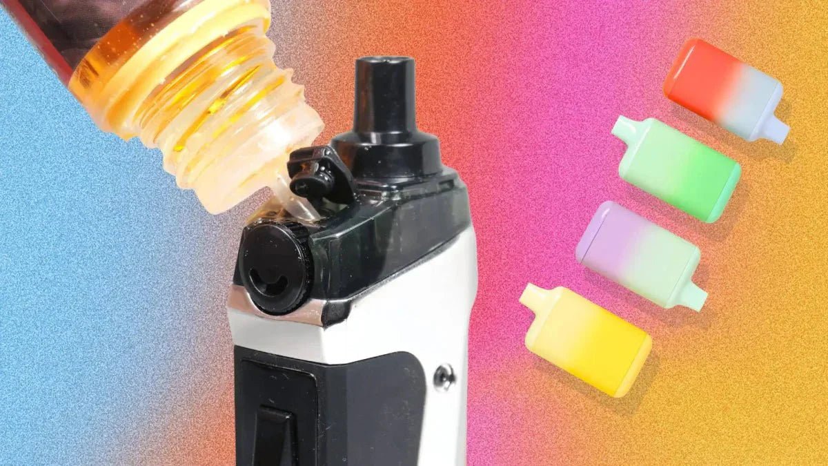 ¿Cuál es la diferencia entre e-liquids y sales para Vapes? - Nuvem Argentina