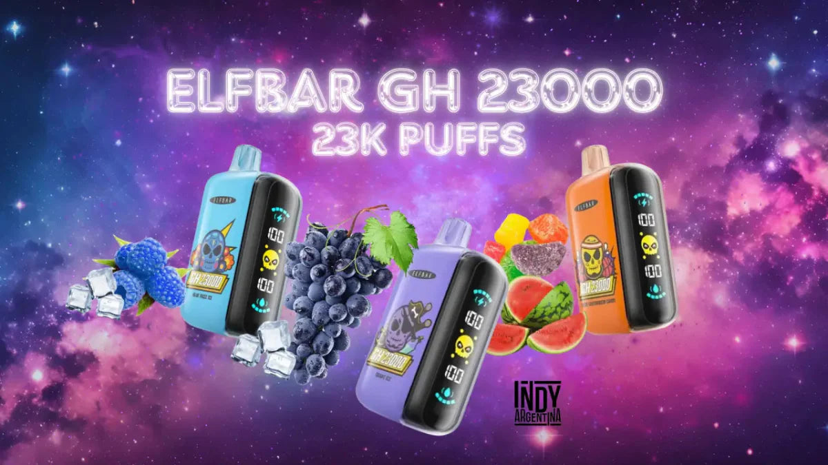 Recomendación del Mes: ¿Por Qué el Elf Bar GH 23000 Es la Opción Ideal para los Amantes del Vapeo? - Nuvem Argentina