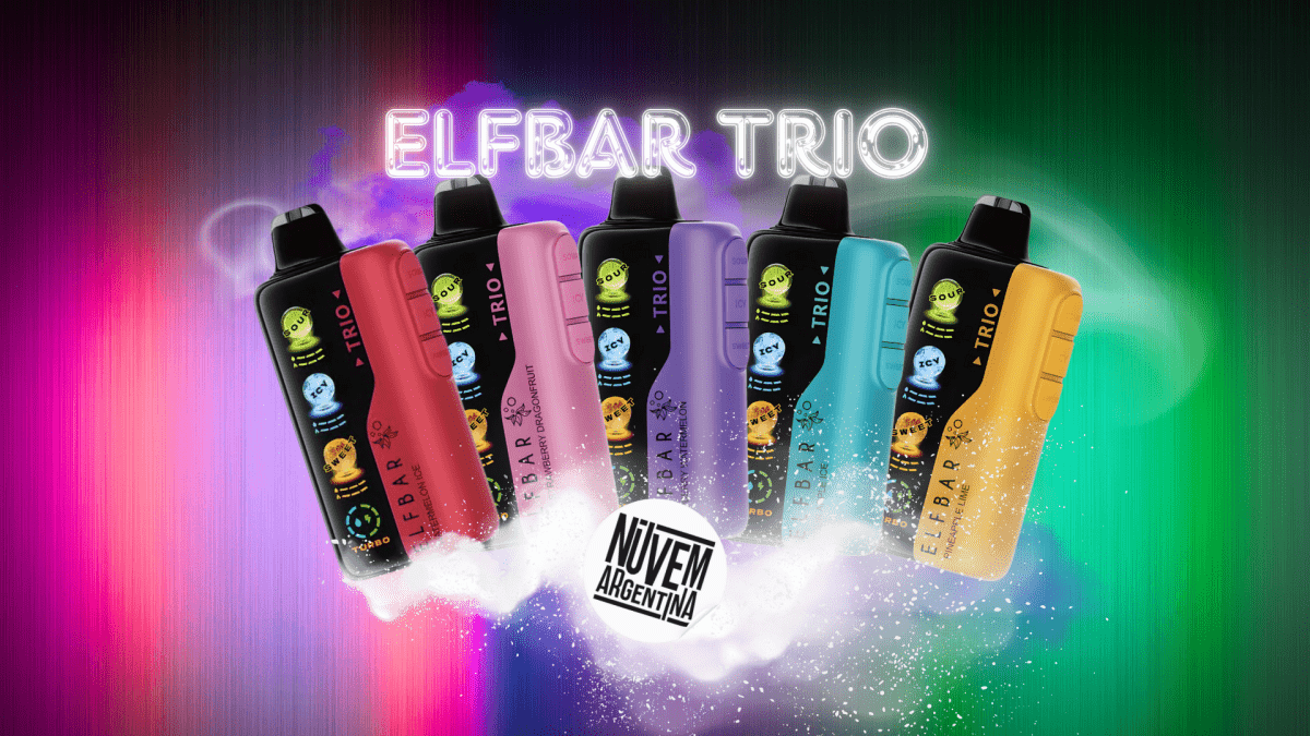 Recomendación del Mes: ¿Por Qué el Elf Bar Trio 40.000 Es lo Último en Innovación? - Nuvem Argentina