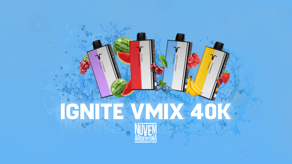 🔥 Si no sabés decidir entre 2 sabores, probá el dual IGNITE V400 MIX y juntálos - Nuvem Argentina