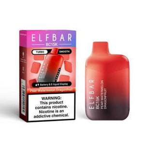 ELFBAR BC 15K - PEAR WATERMELON DRAGON FRUIT - VAPE DESCARTABLE 5% - Nuvem Argentina