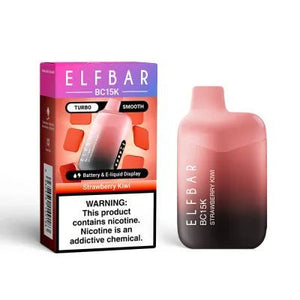 ELFBAR BC 15K - STRAWBERRY KIWI - VAPE DESCARTABLE 5% - Nuvem Argentina