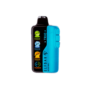 ELFBAR TRIO BLACK MINT 40000 PUFFS 5% NICOTINA - Nuvem Argentina