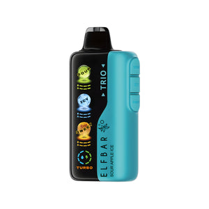 ELFBAR TRIO SOUR APPLE ICE 40000 PUFFS 5% NICOTINA - Nuvem Argentina