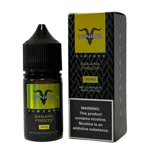 IGNITE SALT BANANA FREEZE 35MG - Nuvem Argentina