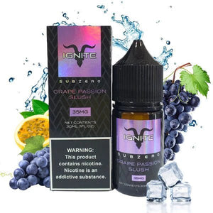 IGNITE SALT GRAPE PASSION SLUSH 35 MG - Nuvem Argentina