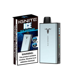 IGNITE V400 ICE 40K PUFFS BLUE RASPBERRY - VAPE DESCARTABLE 5% - Nuvem Argentina