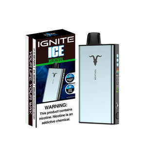 IGNITE V400 ICE 40K PUFFS MENTHOL - VAPE DESCARTABLE 5% - Nuvem Argentina