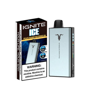 IGNITE V400 ICE 40K PUFFS PEACH MANGO WATERMELON - VAPE DESCARTABLE 5% - Nuvem Argentina