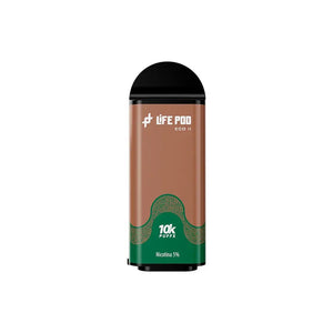 LIFE POD REFIL ECO II 10.000 PUFFS. CAPUCCINO - Nuvem Argentina