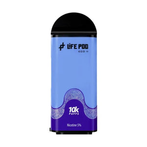 LIFE POD REFIL ECO II 10.000 PUFFS. BLUE RAZZ 5% NICOTINA - Nuvem Argentina