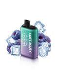 LOST MARY DURA 35000 BLUE RAZZ ICE 5% NICOTINA - Nuvem Argentina